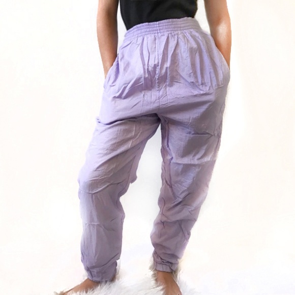 ❤️SOLD❤️Vintage ELLE MACPHERSON Swishy Joggers - Picture 2 of 7